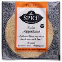 Spice and All Things Nice Poppadums Plain